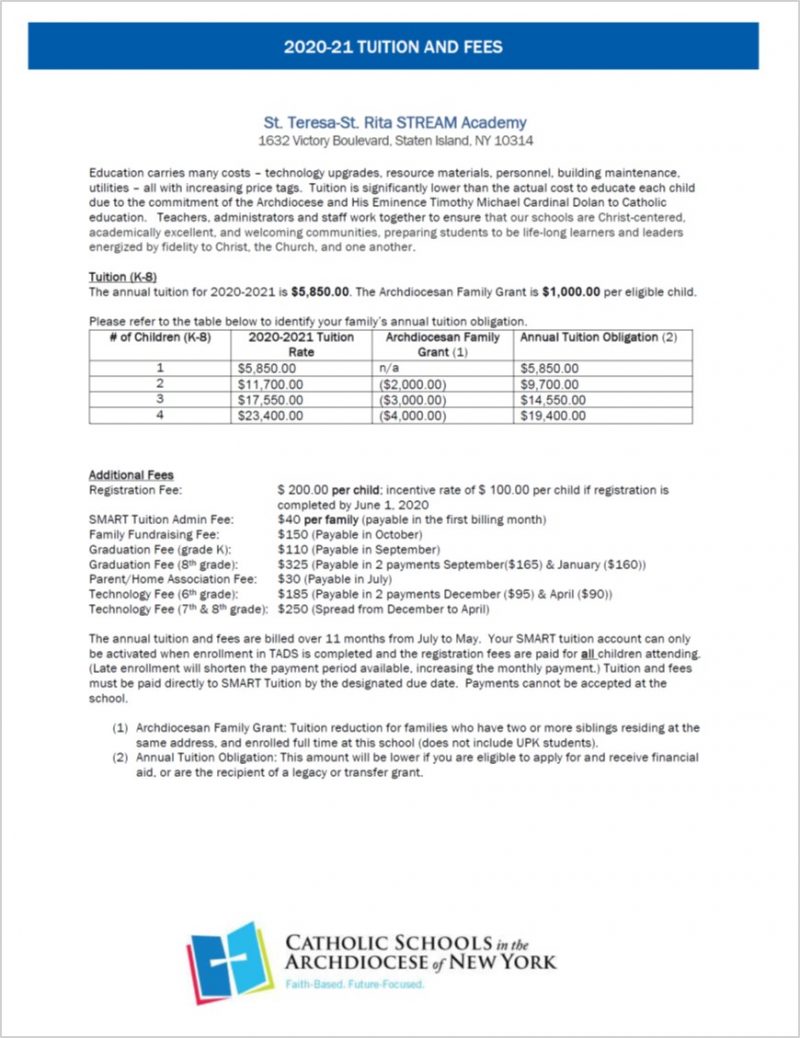 St TeresaSt Rita STREAM Academy Catholic Schools in the Archdiocese